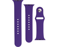FIXED Silicone Strap Set do Apple Watch dark purple FIXSST-436-DRPU - 1086876 - zdjęcie 3